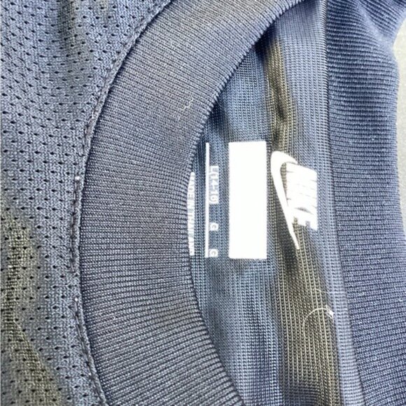 Country Club Chic Nike Girl's Tee Short Sleeve Black V-Neck Size large - Picture 5 of 5